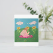 Angel Postkarte (Stehend Vorderseite)