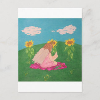 Angel Postkarte