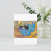 Angel Postkarte (Stehend Vorderseite)