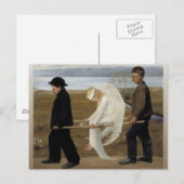 Angel Postkarte (Vorne/Hinten)