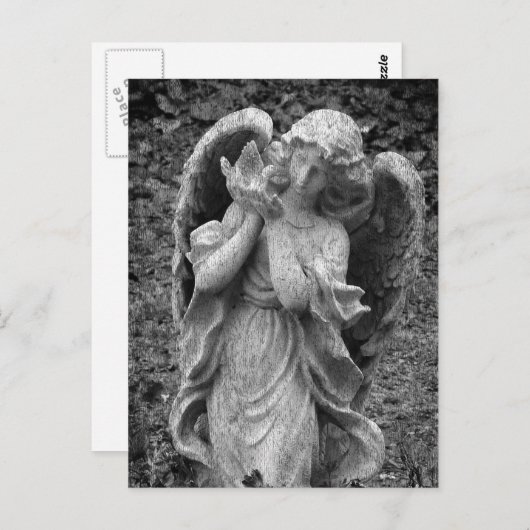 Angel Postkarte (Vorne/Hinten)