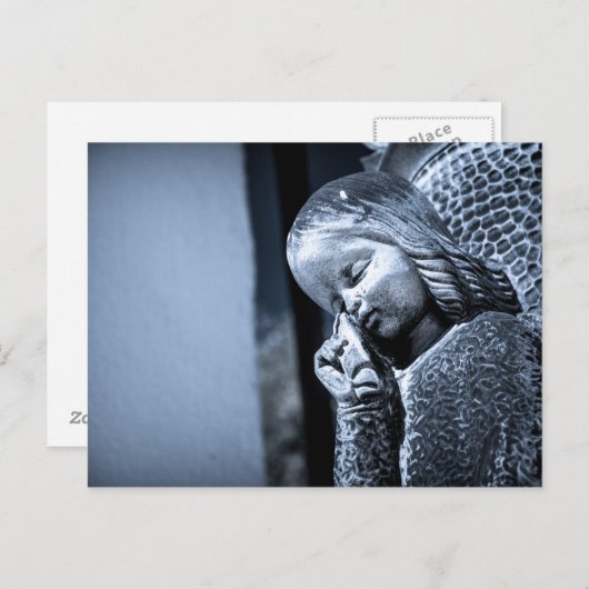 Angel Postkarte (Vorne/Hinten)