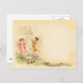 Angel Postkarte (Vorne/Hinten)