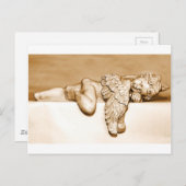 Angel Postkarte (Vorne/Hinten)