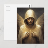 Angel Postkarte (Vorne/Hinten)
