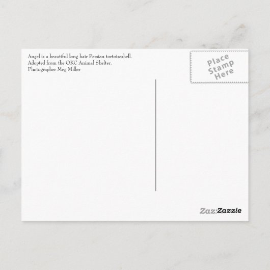 Angel Postkarte (Rückseite)