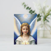 Angel Postkarte (Stehend Vorderseite)