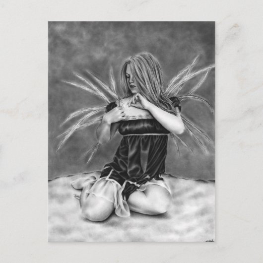 Angel-Postkarte Postkarte (Vorderseite)