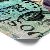 Angel Postmarks Poster (Ecke)