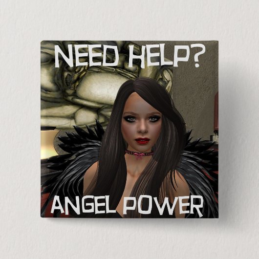 Angel Power Button (Vorderseite)