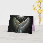 Angel Power Card Karte (Gelbe Blume)