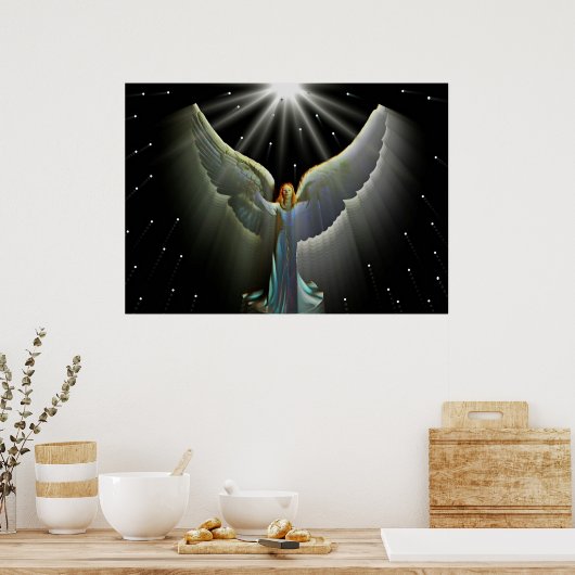 Angel Power Poster (Küche)