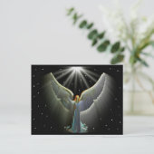 Angel Power Postkarte (Stehend Vorderseite)