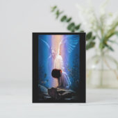 Angel Prayer Postkarte (Stehend Vorderseite)