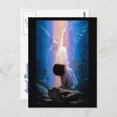 Angel Prayer Postkarte (Vorne/Hinten)