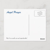 Angel Prayer Postkarte (Rückseite)