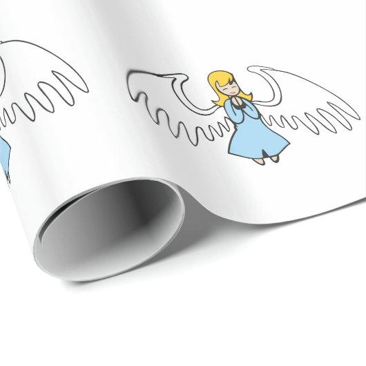 ANGEL PRAYING GESCHENKPAPIER (Rolleneckpunkt)