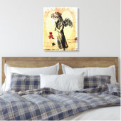 Angel Praying und Herz Leinwanddruck (Insitu (Schlafzimmer))