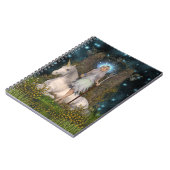 Angel Princess & Unicorn Notizblock (Linke Seite)