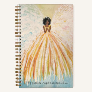 Angel Print doppelseitige Spiralfolie Notizblock