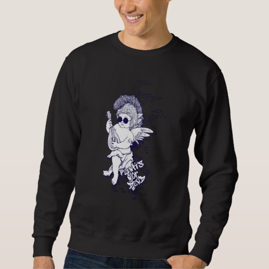 Angel Punk Rocker Sweatshirt (Vorderseite)