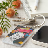 Angel/QUEEN Acrylic Keychain (double-sided) Schlüsselanhänger (Vorderseite rechts)