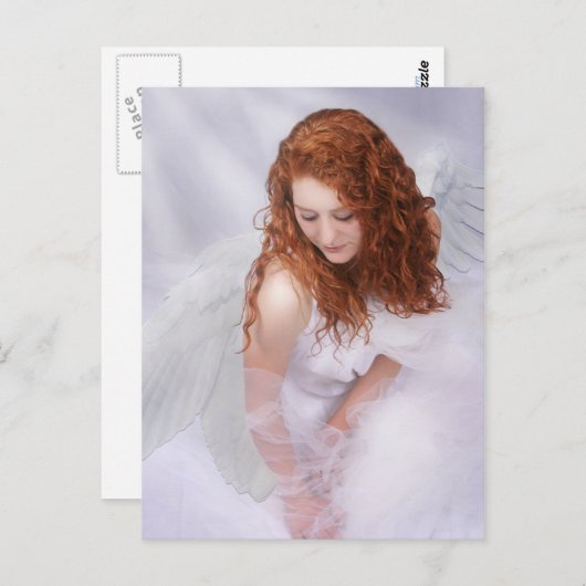 Angel "Reflection" Postkarte (Vorne/Hinten)