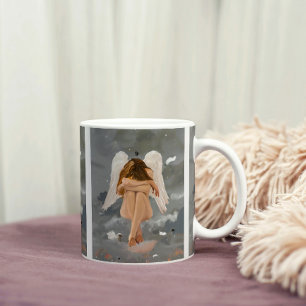 Angel Resting Kaffeetasse