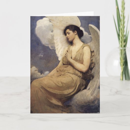 Angel Resting Karte (Vorderseite)