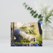 Angel- Rettung 9-11 Erinnerung Postkarte (Stehend Vorderseite)