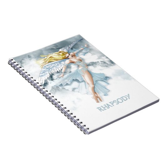 Angel Rhapsody - Notebook Notizblock (Rechte Seite)