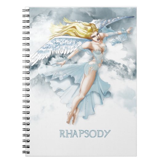 Angel Rhapsody - Notebook Notizblock (Vorderseite)