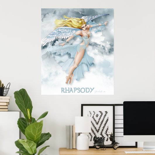 Angel Rhapsody - Poster (Heimbüro)
