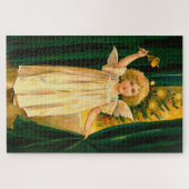 Angel ringing the bell for Christmas time Puzzle (Horizontal)