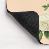 Angel Rose Beige Maus Pad! Mousepad (Ecke)