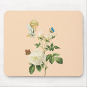 Angel Rose Beige Maus Pad! Mousepad (Vorne)