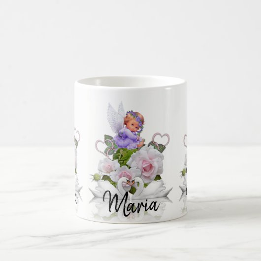 Angel-Rose-Tasse Kaffeetasse (Mittel)
