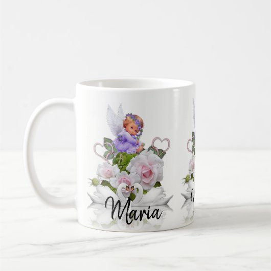 Angel-Rose-Tasse Kaffeetasse (Links)