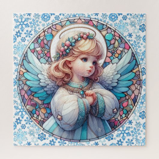 Angel Round Puzzle (Vertikal)