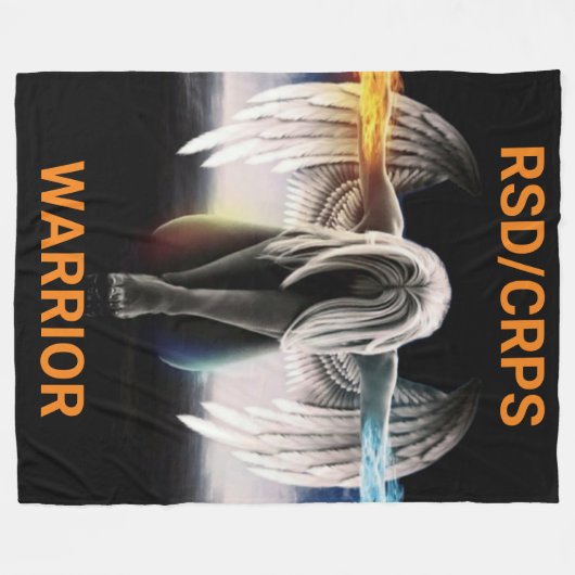 Angel...RSD/CRPS Fleecedecke (Vorderseite (Horizontal))