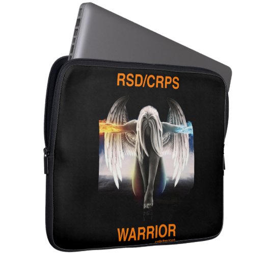 Angel...RSD/CRPS Laptopschutzhülle (Vorne Rechts)