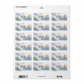 Angel-Rücksendeadresse Adressaufkleber (Vorne)