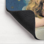 Angel-Ruhen auf einem Cloud-Mousepad Mousepad (Ecke)