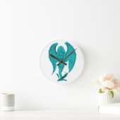 Angel Runde Wanduhr (Zuhause)