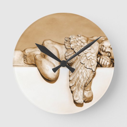 Angel Runde Wanduhr (Vorderseite)