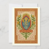 Angel Sanctus Einladung (Vorderseite)