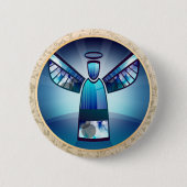 Angel: Schaltfläche "Blauer Engel-Pinback" Button (Vorderseite)