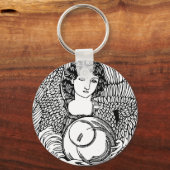 Angel Schlüsselanhänger (Vorderseite)