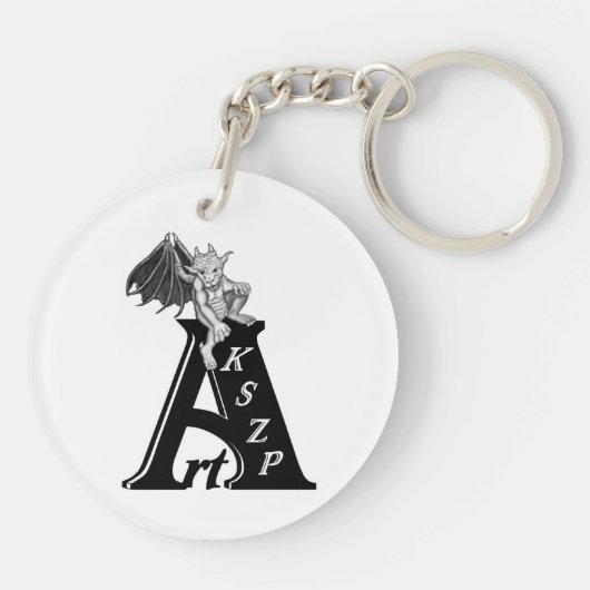 Angel Schlüsselanhänger (Rückseite)