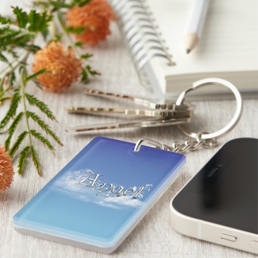 Angel Schlüsselanhänger (Vorderseite rechts)